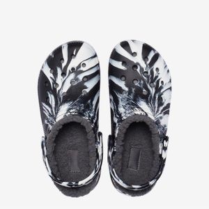 nwt w6 marble lined crocs